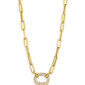 Bloomingdale's Diamond Link Necklace in 14K Yellow Gold, 0.65 ct. t.w., 18- 4860892