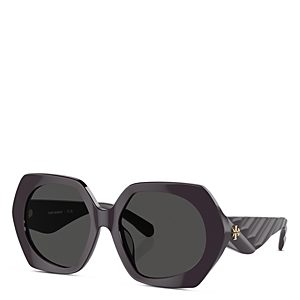 Tory Burch TY7195U Round Sunglasses, 55mm- 4854938