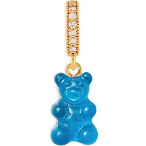 Crystal Haze Jewelry Nostalgia Pave & Blue Bear Pendant in 18K Gold Plated- 4877797