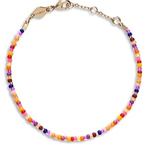 Anni Lu Tutti Neon Beaded Bracelet in 18K Gold Plated- 4926187