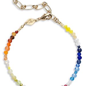 Anni Lu Gili Beaded Bracelet in 18K Gold Plated- 4926179