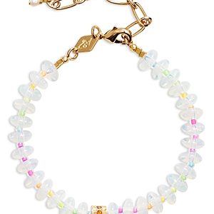 Anni Lu Ice Ice Bead & Cultured Freshwater Rice Pearl Bracelet, 6.5-8.1- 4926198