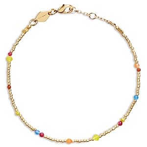 Anni Lu Golden Sands Beaded Bracelet in 18K Gold Plated- 4926197