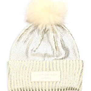 Kurt Geiger London Foil Overlay Beanie- 4801862