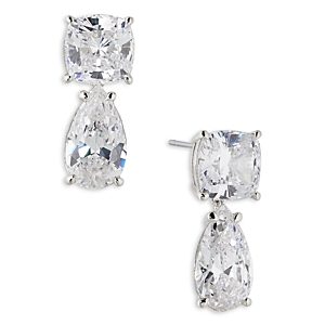 Nadri Rockstars Mixed Cubic Zirconia Drop Earrings- 4768849