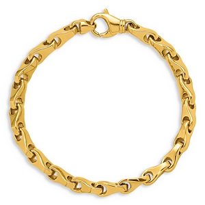 Bloomingdale's 14K Yellow Gold Fancy Link Bracelet - 100% Exclusive- 4938249