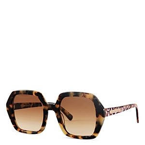 LoveShackFancy Eunice Square Sunglasses, 52mm- 4782658