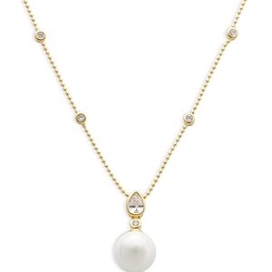 Aqua Station Imitation Pearl Necklace, 16-18 - 100% Exclusive- 4901290