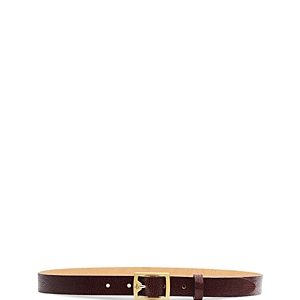 rag & bone Baby Boyfriend Women's Textured Leather Belt- 4924852