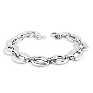Bloomingdale's Oval Link Bracelet in Sterling Silver- 4938155