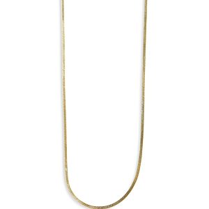 Argento Vivo Smooth Box Chain Necklace in 18K Gold Plated Sterling Silver or Sterling Silver, 24- 4759023