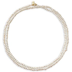 Crystal Haze Jewelry Diva Cultured Freshwater Pearl Necklace in 18K Gold Plated, 35- 4877789