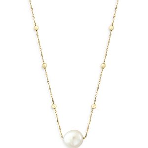 Bloomingdale's South Sea Pearl Beaded Chain Pendant Necklace in 14K Yellow Gold, 18- 4876868
