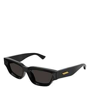 Bottega Veneta Edgy Rectangular Sunglasses, 53mm- 4880251
