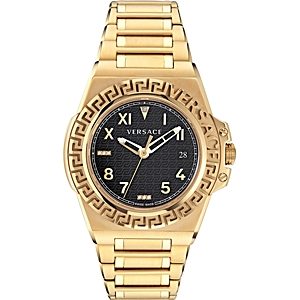 Versace Greca Reaction Watch, 44mm- 4878117