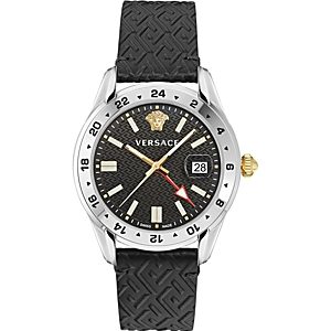Versace Greca Time Gmt Watch, 41mm- 4878134