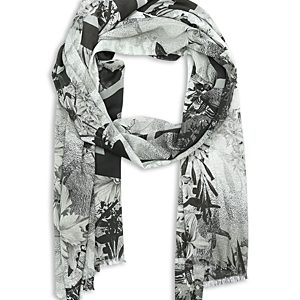 Allsaints Audrey Printed Oblong Scarf- 4946678