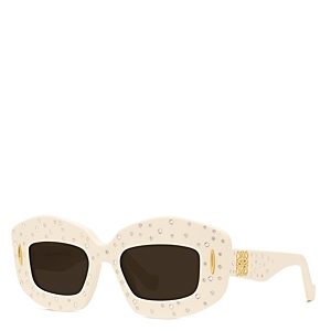 Loewe Starry Night Anagram Rectangular Sunglasses, 49mm- 4844292