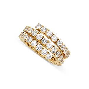 Nadri Flex Wrap Ring in 18K Gold Plated- 4808003