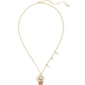 kate spade new york Winter Carnival Popcorn Pendant Necklace, 18- 4923128