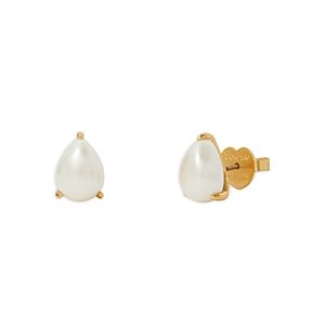 kate spade new york Brilliant Statements Imitation Pearl Stud Earrings in Gold Tone- 4922890