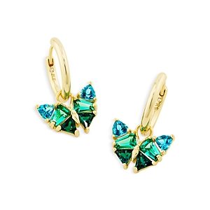 Kendra Scott Blair Butterfly Huggie Earrings- 4923844