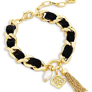 Kendra Scott Everleigh Velvet Chain Bracelet- 4926047
