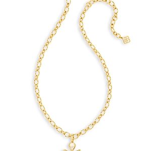 Kendra Scott Everleigh Cultured Freshwater Pearl Pendant Necklace in 14K Gold Plated, 19- 4926060