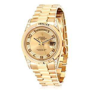 Pre-Owned Rolex Gold Day-Date 118338, 36mm- 4935178