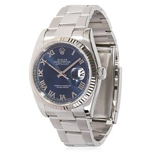 Pre-Owned Rolex Stainless Steel/White Gold Datejust 116234, 36mm- 4935179