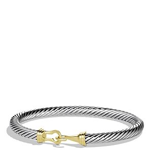 David Yurman Cable Buckle Bracelet with Gold- 923761