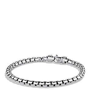 David Yurman Men's Large Box Chain Bracelet, 5mm- 927434
