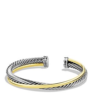 David Yurman Crossover Cuff with Gold- 923792
