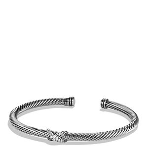 David Yurman X Bracelet with Diamonds- 927933