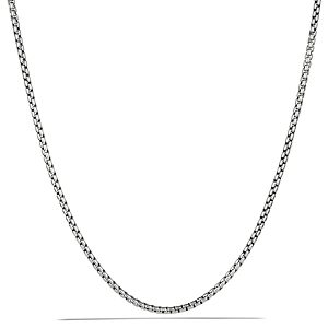 David Yurman Medium Box Chain with Gold, 18- 940419