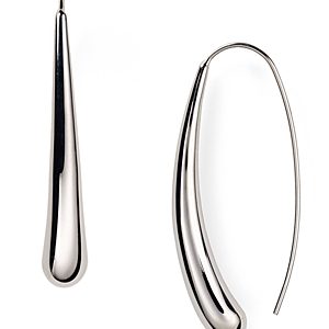 Sterling Silver Long Teardrop Earrings - 100% Exclusive- 1055824
