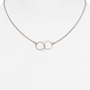 Sterling Silver Interlocking Pendant Necklace, 18 - 100% Exclusive- 1055829