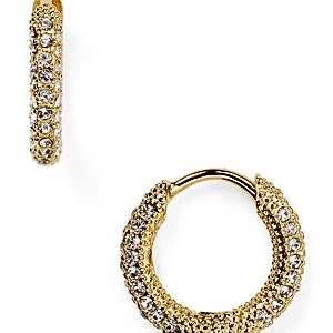 Nadri Pave Huggie Hoop Earrings- 1223830