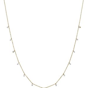 Diamond Droplet Necklace in 14K Yellow Gold, 0.50 ct. t.w. - 100% Exclusive- 1298598