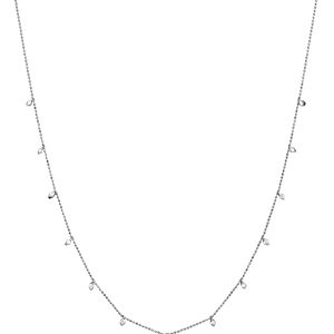 Diamond Droplet Necklace in 14K White Gold, 0.50 ct. t.w. - 100% Exclusive- 1298614
