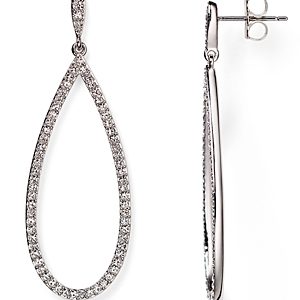 Nadri Pave Drop Earrings- 1726311