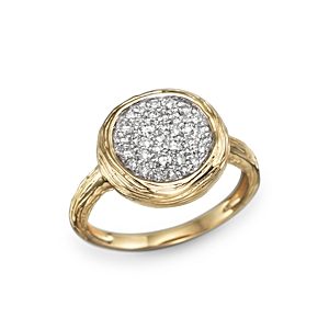 Diamond Circle Statement Ring in 14K Yellow Gold, .40 ct. t.w. - 100% Exclusive- 1407017