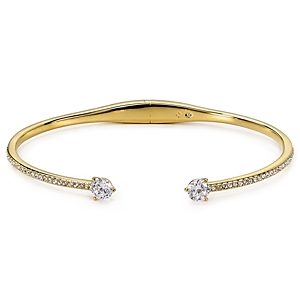 Nadri Cubic Zirconia Float Hinge Cuff- 1420408
