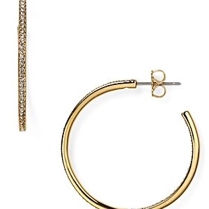 Nadri Pave Hoop Earrings- 1457290