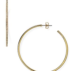 Nadri Pave Hoop Earrings- 1457291