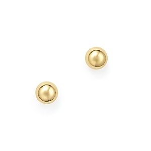 14K Yellow Gold Small Ball Stud Earrings - 100% Exclusive- 1518610