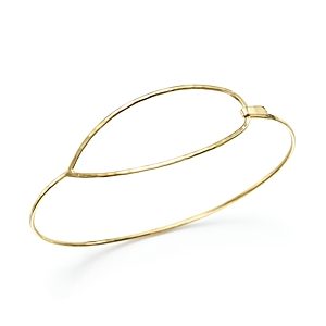 14K Yellow Gold Hammered Bangle - 100% Exclusive- 1518616