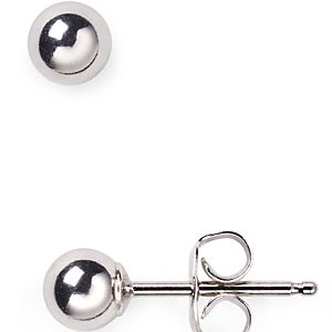 Sterling Silver Stud Earrings - 100% Exclusive- 1527255