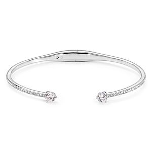 Nadri Cubic Zirconia Float Hinge Cuff- 1420408