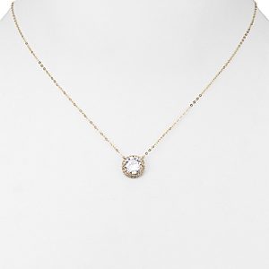 Nadri Circle Pendant Necklace, 16- 1383274
